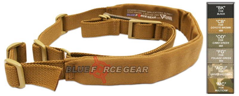 Blue Force Gear VCAS Vickers Sling Padded AA Model - Coyote Tan